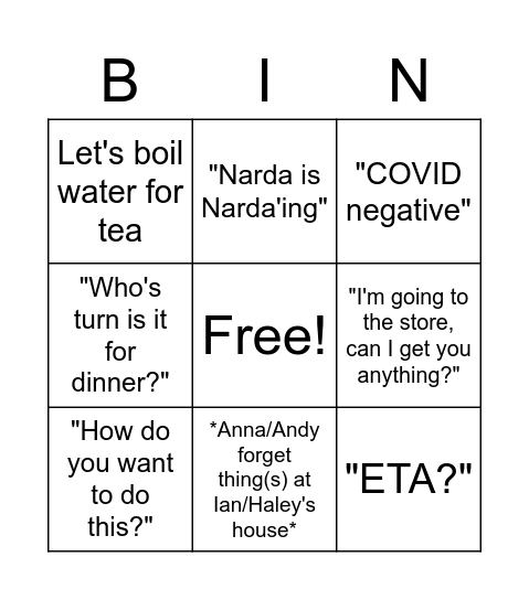 PANDA-HiC-Curse Bingo Card