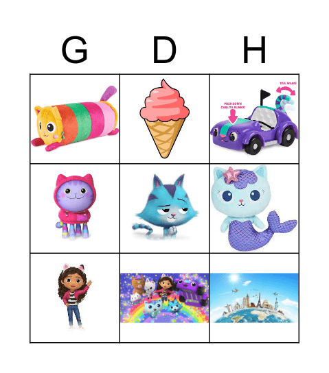 Miraaya's Birthday Bingo Card