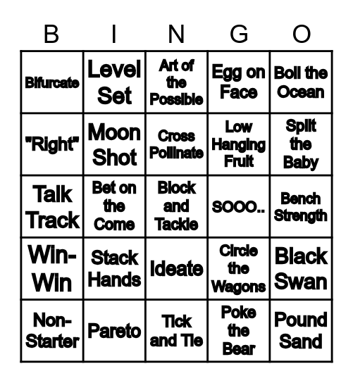 LINGO BINGO Card