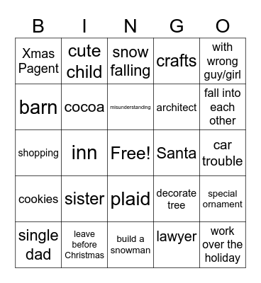 Whoozy Whattie Bingo Card