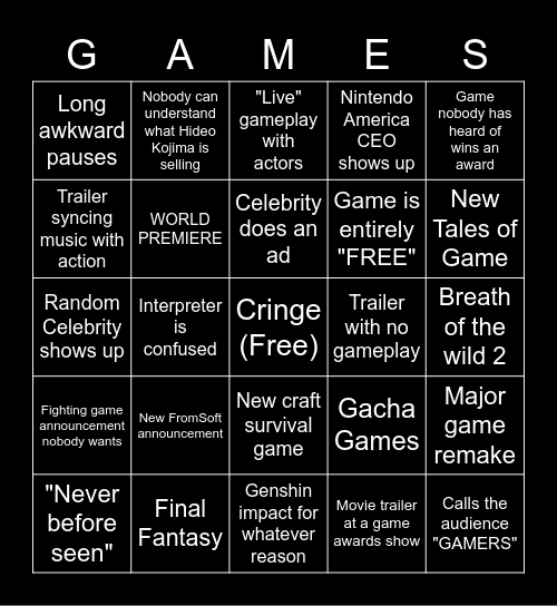 TGA Bingo Card tga-bingo-card