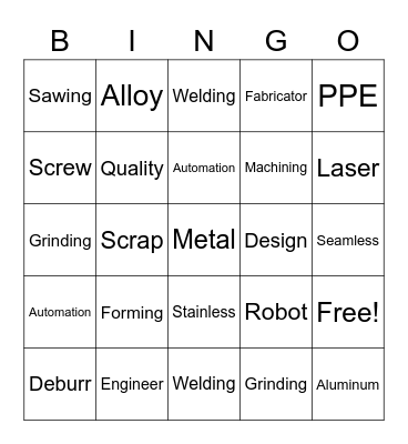 JVC HO~ HO~ HO~ Bingo Card