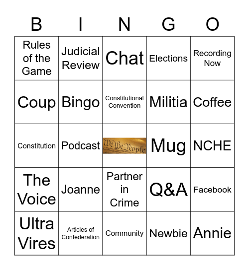 HMASDC - 12/9/2022 Bingo Card