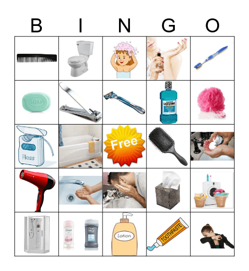 Hygiene Bingo! Bingo Card