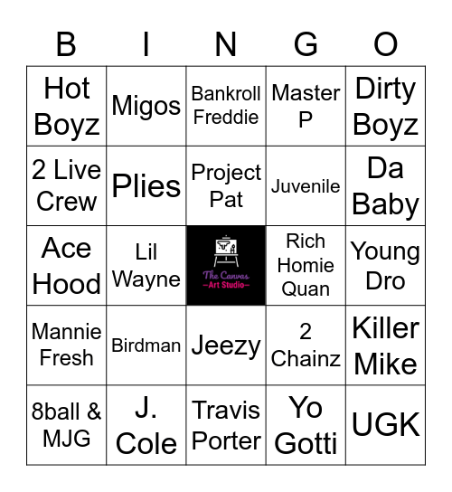 TRAP Bingo Card