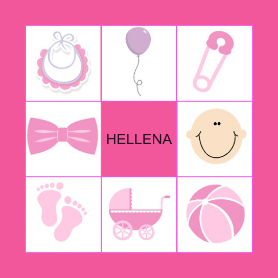 Baby Bingo da HELLENA Bingo Card