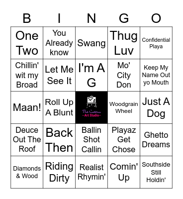 Texas Music Bingo Card