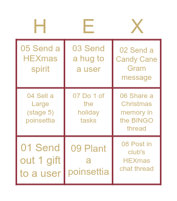 Mafiosi BINGO! Bingo Card