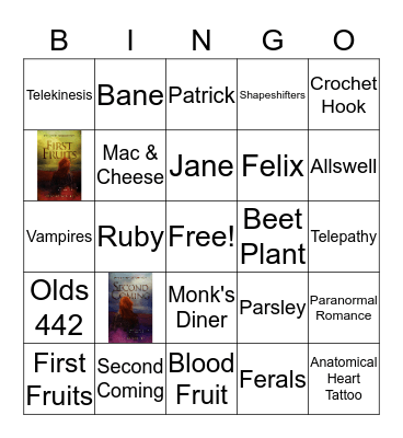 First Fruits & Second Coming Bingo! Bingo Card