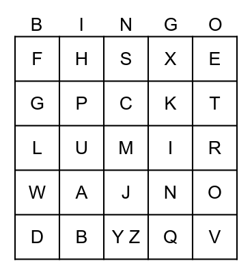 Building Early Literacy 2022 Bingo Card