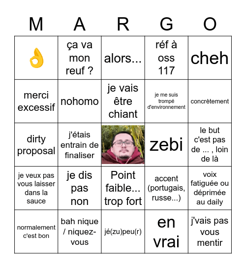 What if... Marco was a Bingo Card