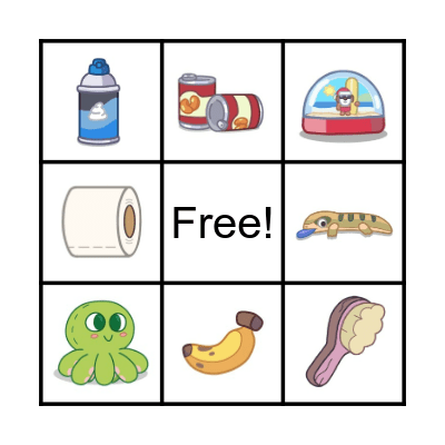 Verandah Christmas Bingo Card