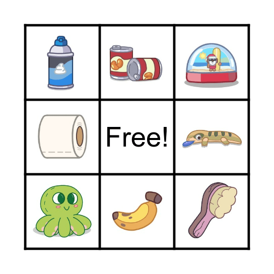 Verandah Christmas Bingo Card