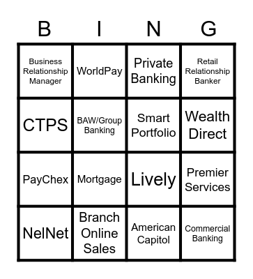 Referral Bing(o) Bingo Card