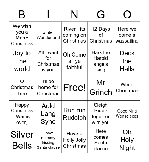 Bingo Cards Bingo Card