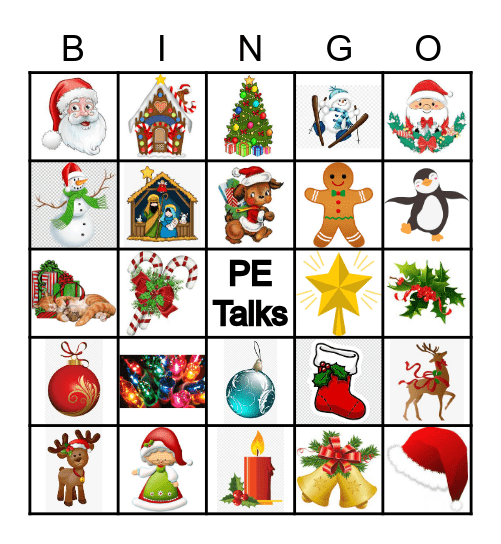 BINGO DA PE Bingo Card