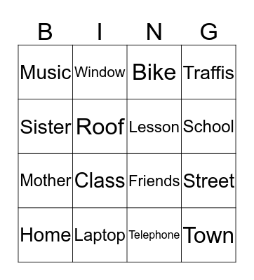 Overbos College Bingo Card