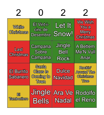 BINGO NADAL Bingo Card
