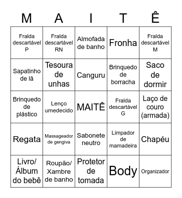 07 DE JANEIRO DE 2023 - TERTÚLIA DA Bingo Card