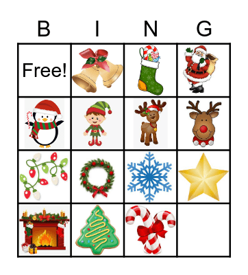 KOMABA Christmas Bingo Card