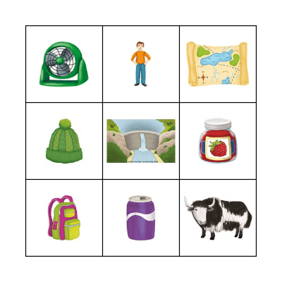 Phonics 2 Bingo Card