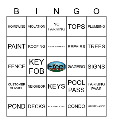 PVMGT Bingo Card