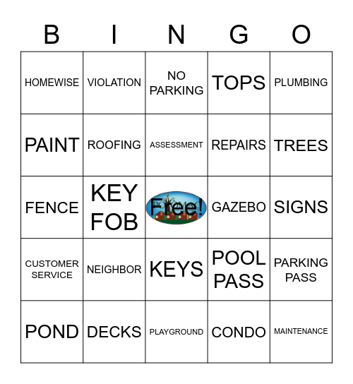 PVMGT Bingo Card