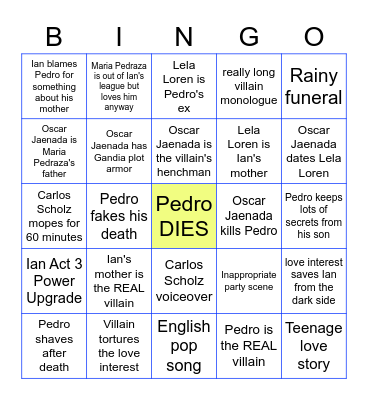 AWARENESS (2023) Bingo Card