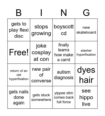 Stanny 2023 predictions Bingo Card