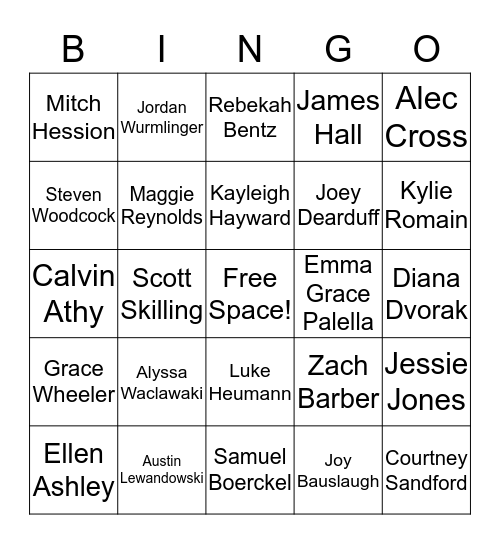 How Well Do You Know Your PA Bingo Card