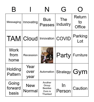 Townhall Bingo Card