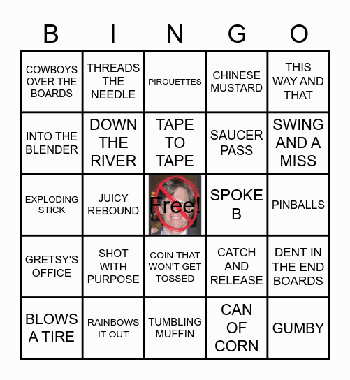 JACK EDWARDS Bingo Card