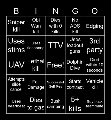 Byte Bingo Card