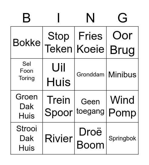 Langpad Bingo Card