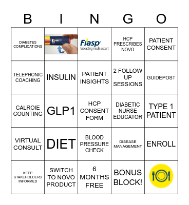 DNE Bingo Card