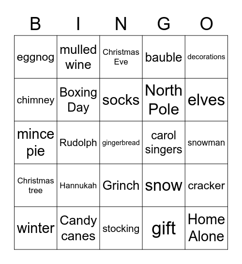 Coinfirm's Holidays Bingo Card