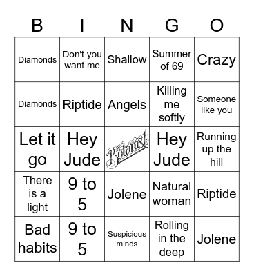 Round 3 Bingo Card