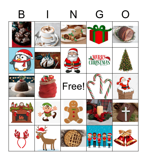 聖誕BINGO!!! Bingo Card