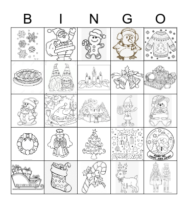 CHRISTMAS EDITION Bingo Card