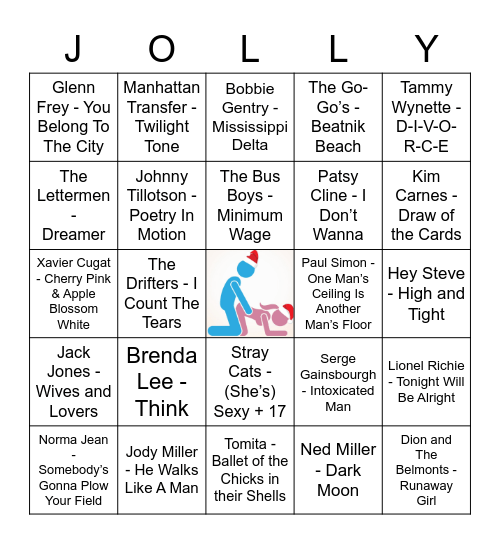 Vb xmas 2 Bingo Card
