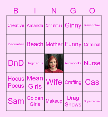 Cristan's Birthday Bingo Card