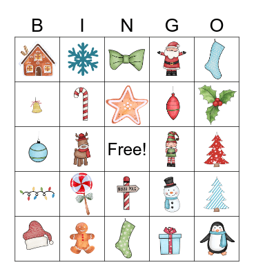 Winter BINGO Card