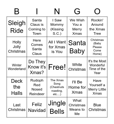 UPTOWN BINGO Card