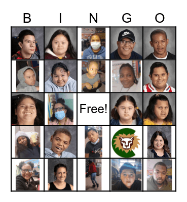 CLASSROOM BINGO Card