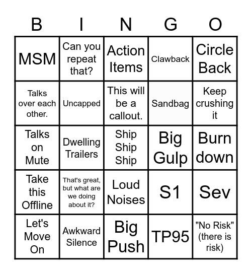 Michigan's Holiday DBR BINGO! Bingo Card