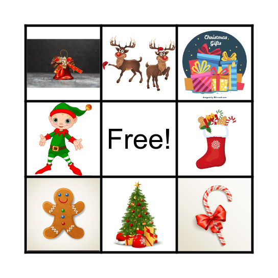 Christmas Bingo !! Bingo Card