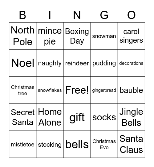 Coinfirm's Holidays Bingo Card