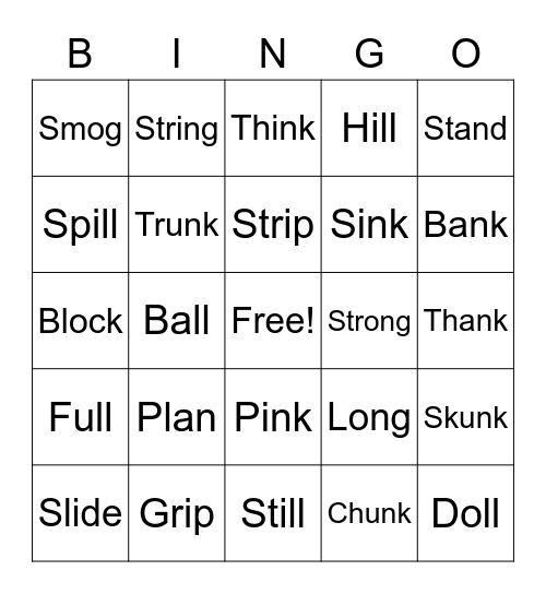 Pull Bingo Card