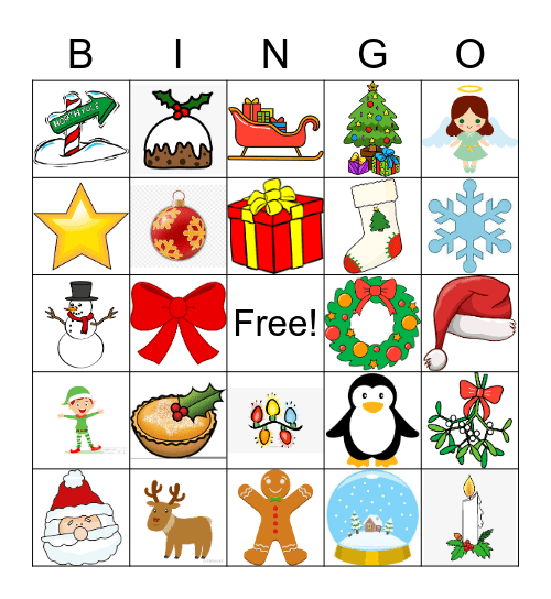 CHIRTSMAS BINGO Card