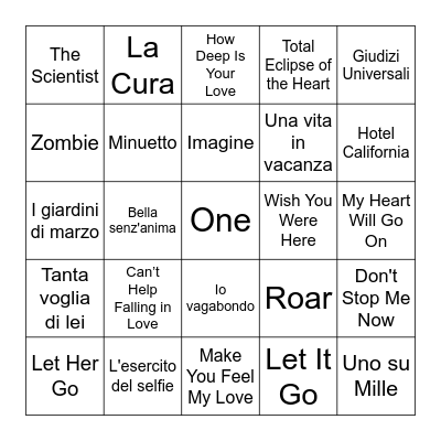 Flower Ranch Bingo Card